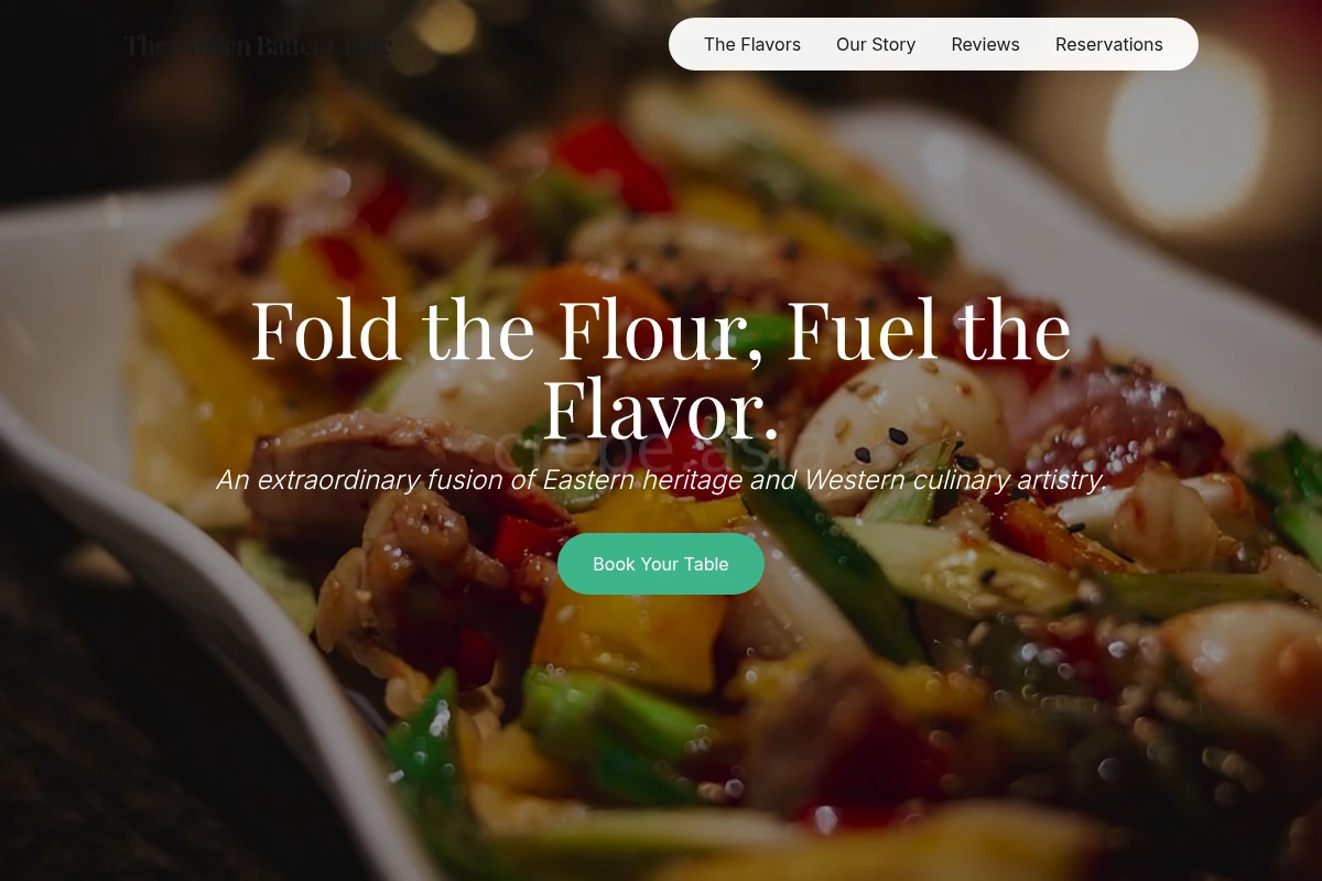 Flavor Asian Fusion Food