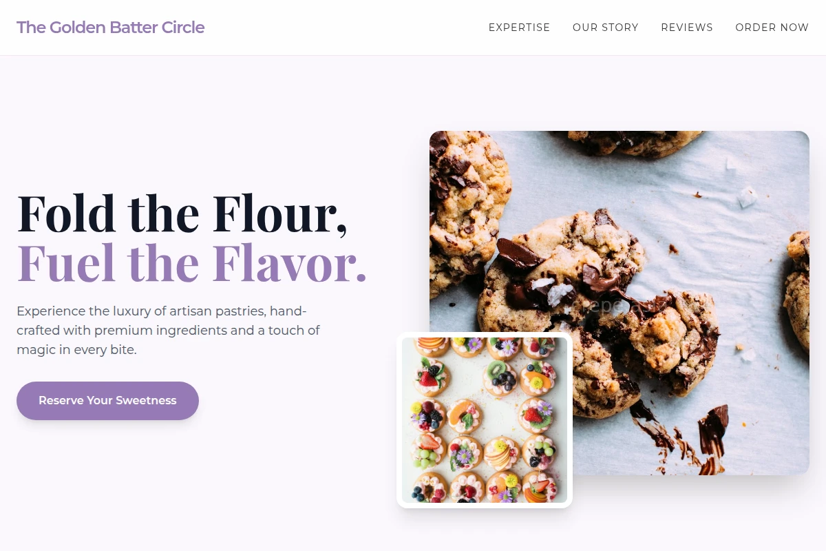 Menu Dessert